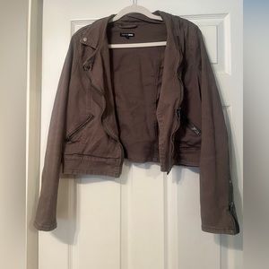 Grey Zip-up Jacket